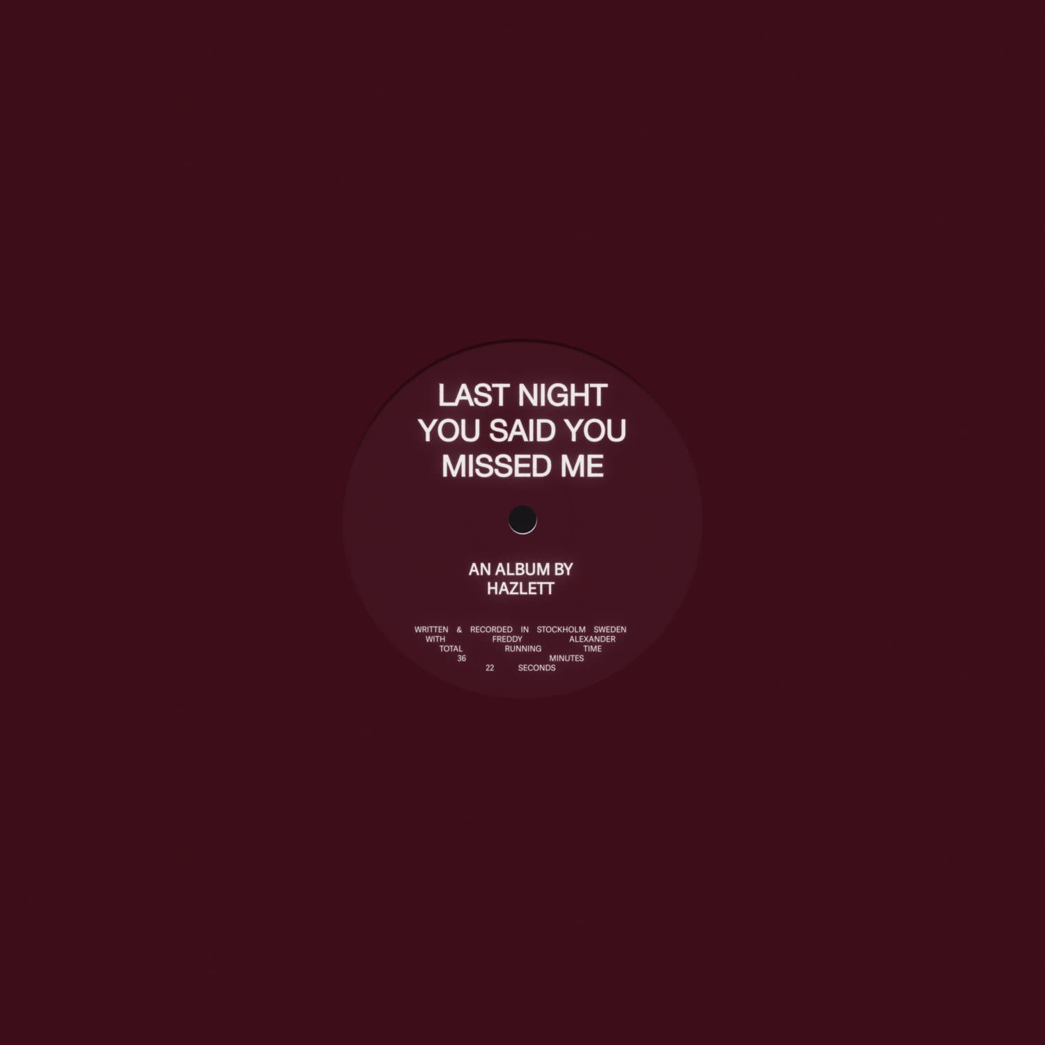 Lyric cover art