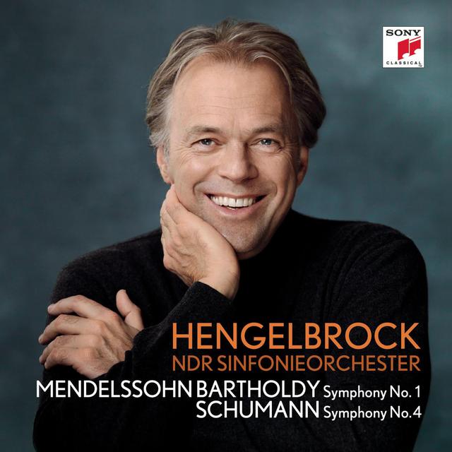 Album cover art for Mendelssohn-Bartholdy: Sinfonie Nr. 1 - Schumann: Sinfonie Nr. 4