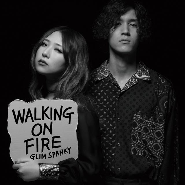 Album cover art for Walking on Fire