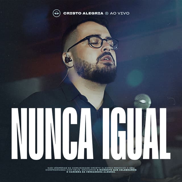 Album cover art for Nunca Igual (Ao Vivo)