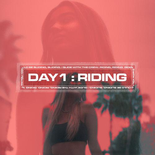 Album cover art for Riding
