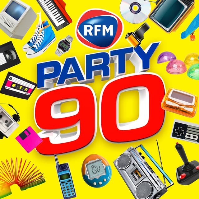 Album cover art for RFM Party 90