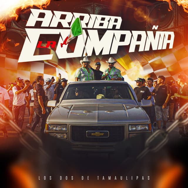 Album cover art for Arriba la Compañia
