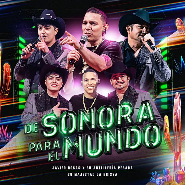 Album cover art for De Sonora Para El Mundo