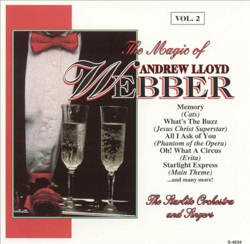 Album cover art for The Magic of Andrew Lloyd Webber, Volume 2