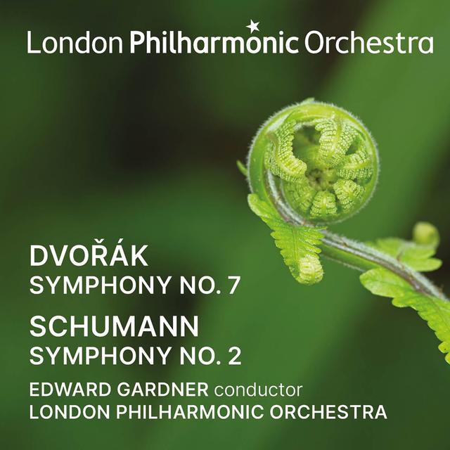 Album cover art for Edward Gardner Conducts Dvořák & Schumann