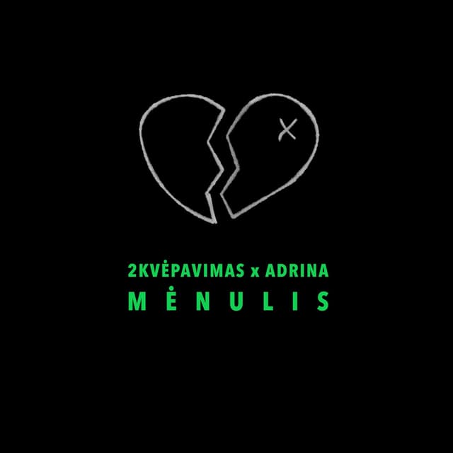 Album cover art for Mėnulis
