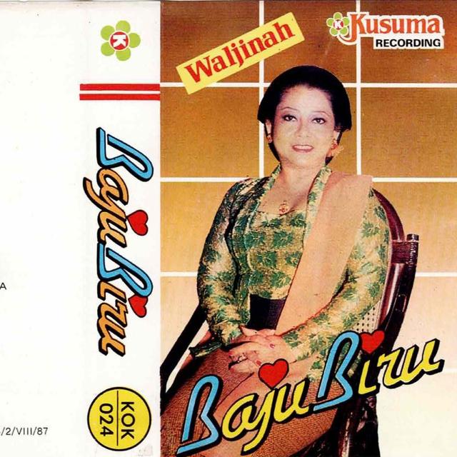 Album cover art for Keroncong Asli Waljinah- Baju Biru