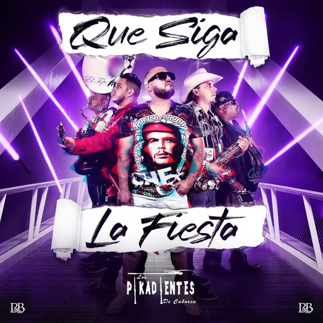 Album cover art for Que Siga la Fiesta