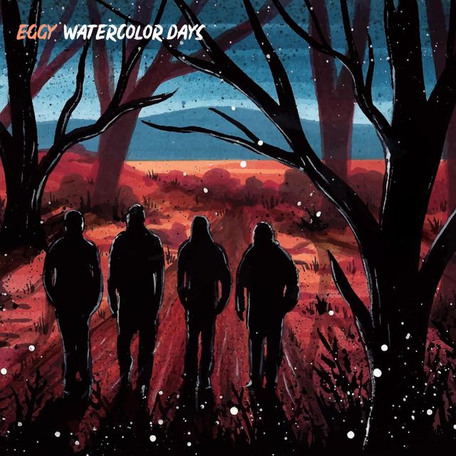 Album cover art for Watercolor Days