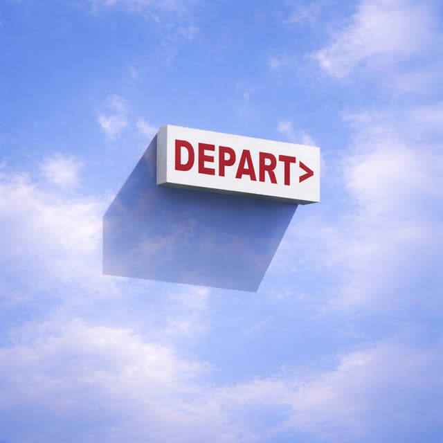 Album cover art for DEPART
