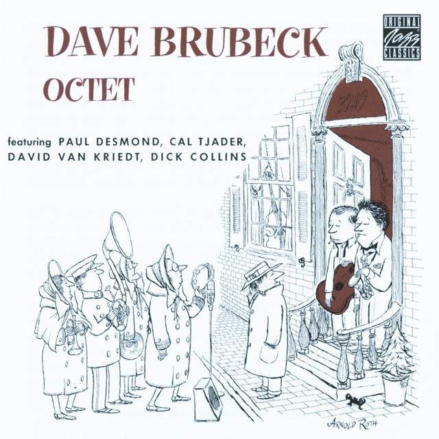 Album cover art for Dave Brubeck Octet