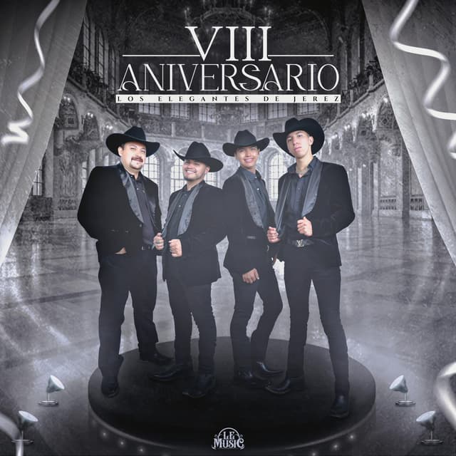 Album cover art for VIII Aniversario