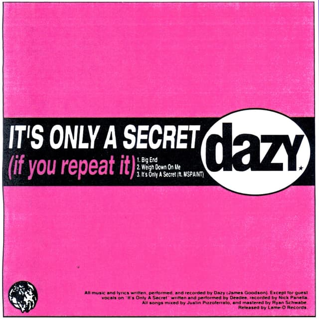 Album cover art for IT’S ONLY A SECRET (if you repeat it)