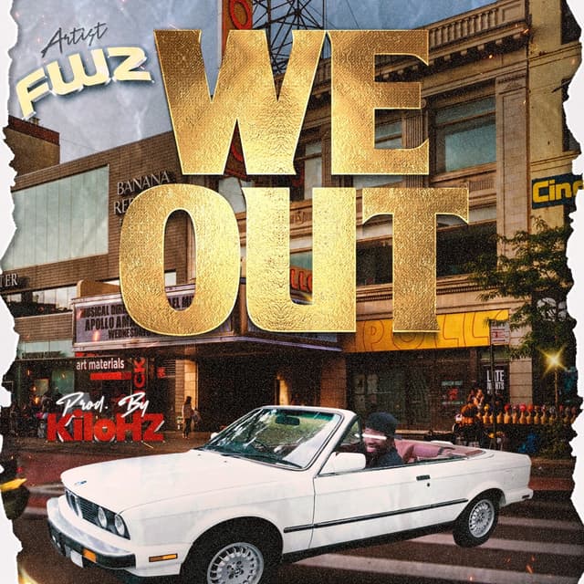 Album cover art for We Out