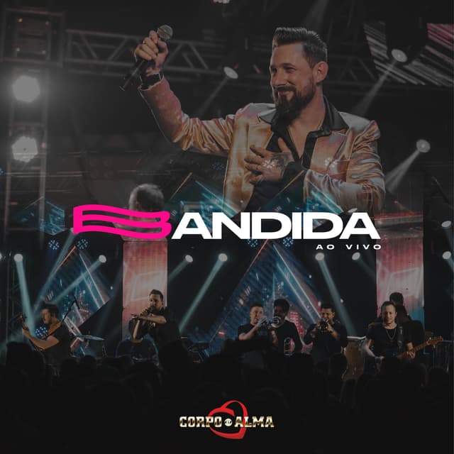 Album cover art for Bandida (Ao Vivo) - Single