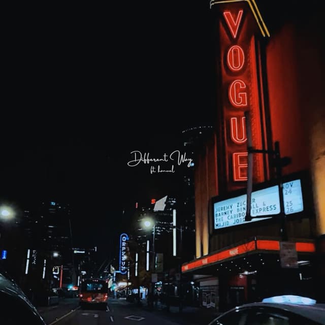 Album cover art for Different Way