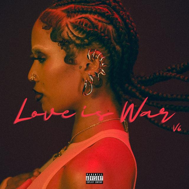 Album cover art for LOVE is WAR, Vol. 6