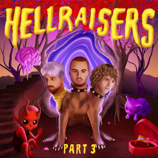 Album cover art for HELLRAISERS, Part 3