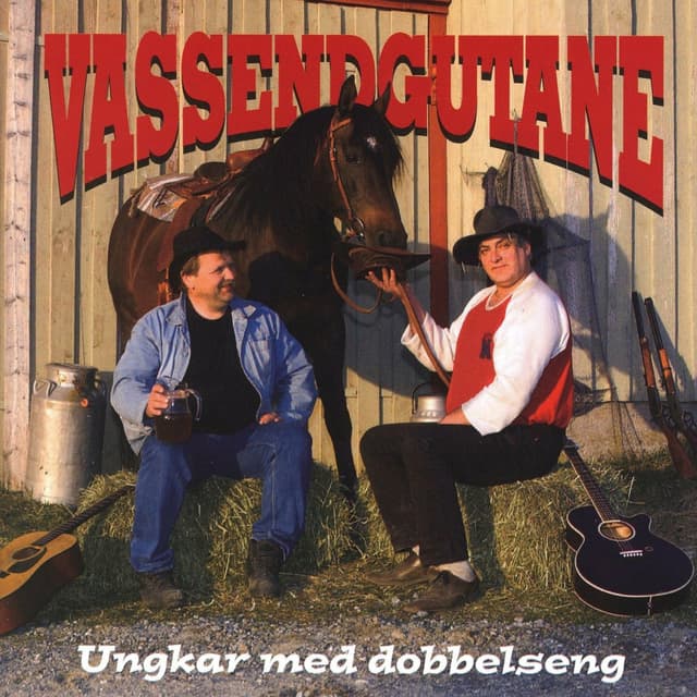 Album cover art for Ungkar med dobbelseng