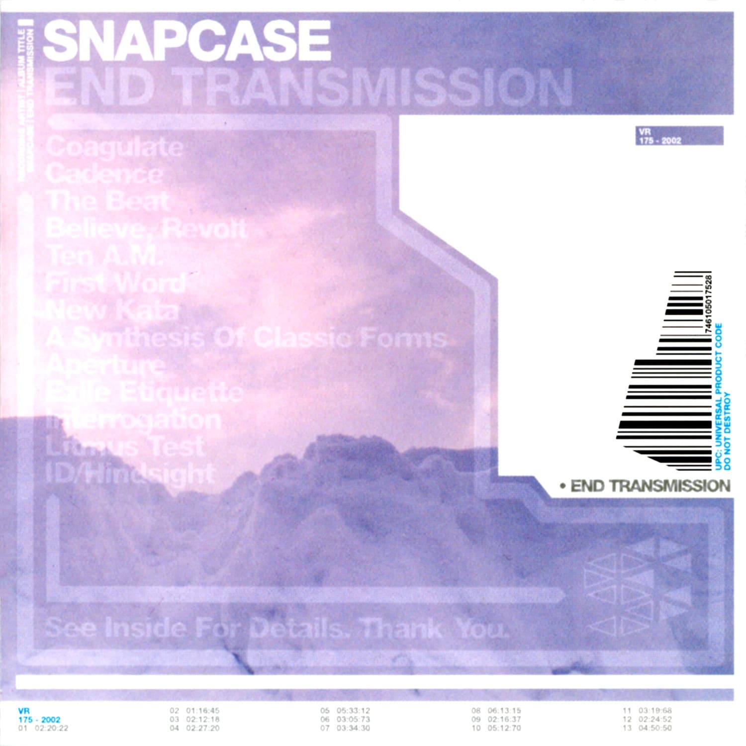 Lyric cover art