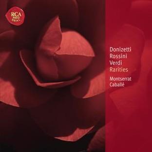 Album cover art for Donizetti, Rossini, Verdi : Rarities