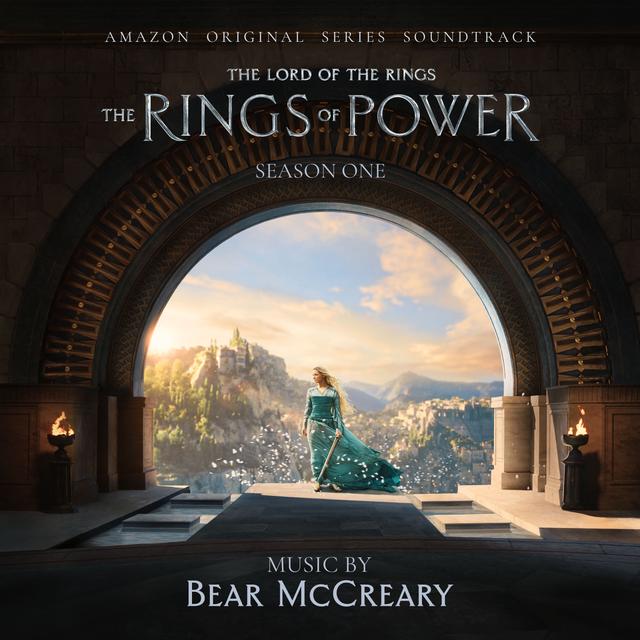Album cover art for The Lord of the Rings: The Rings of Power
