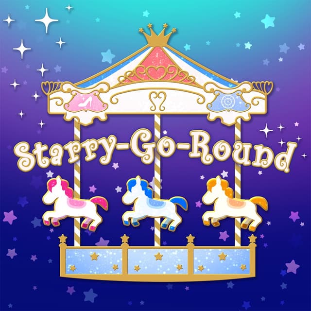 Album cover art for Starry-Go-Round (M@STER VERSION)