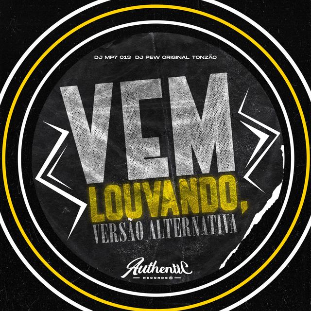 Album cover art for Vem Louvando