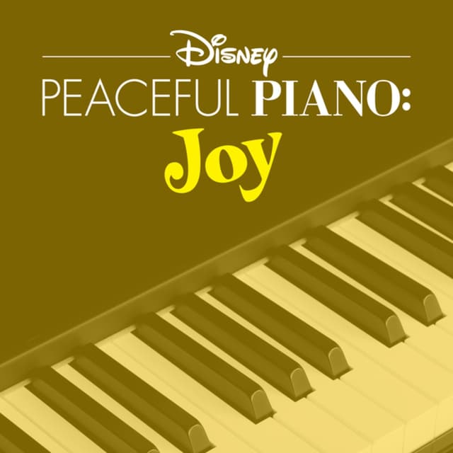 Album cover art for Disney Peaceful Piano: Joy