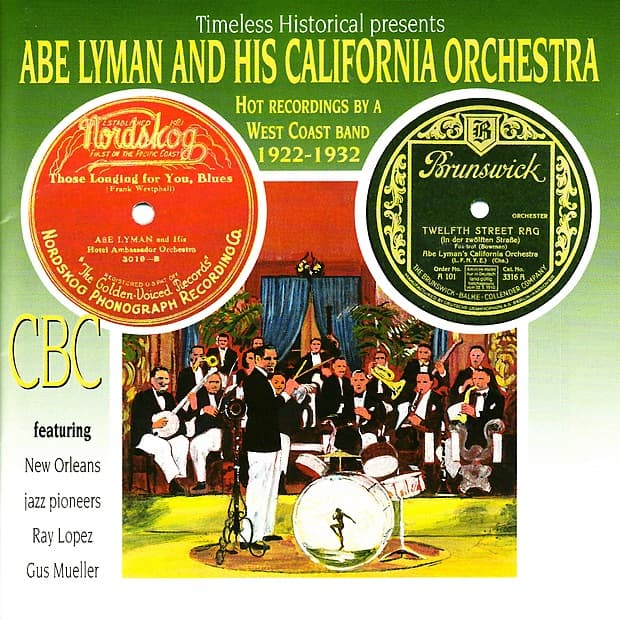 Album cover art for 1922-1932: Hot Recordings by a West Coast Band