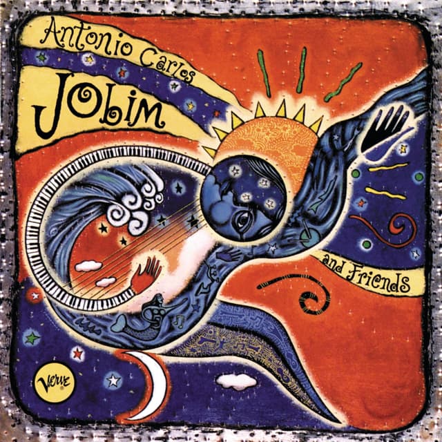 Album cover art for Antonio Carlos Jobim and Friends
