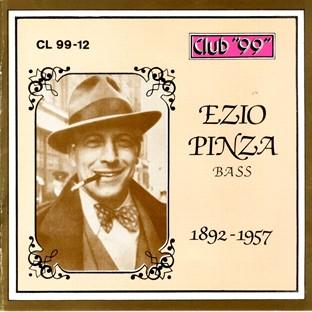 Album cover art for Ezio Pinza, Bass 1892 - 1957