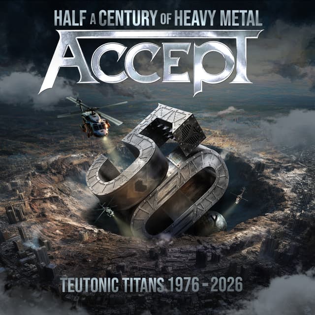 Album cover art for Teutonic Titans 1976-2026
