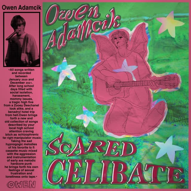 Album cover art for Scared Celibate
