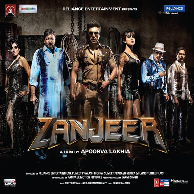 Album cover art for Zanjeer