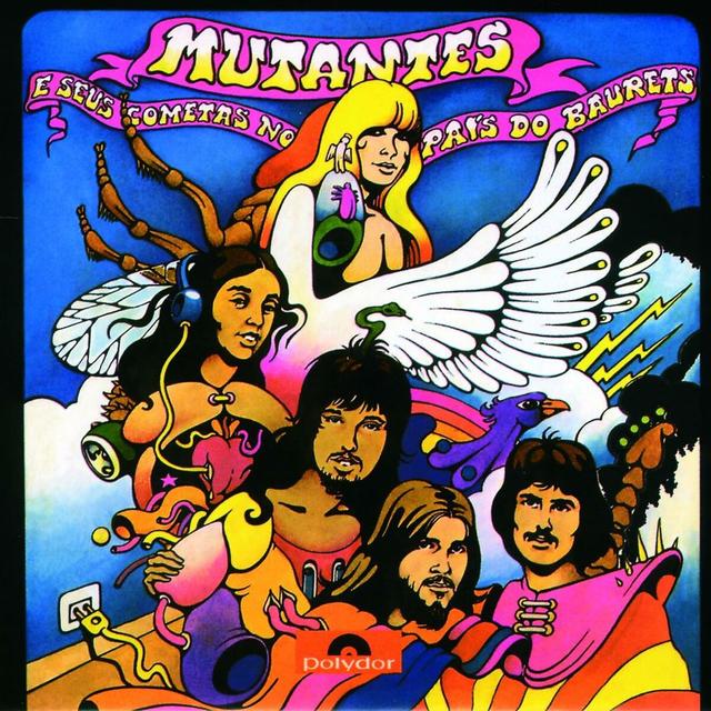 Album cover art for Mutantes e Seus Cometas no País do Baurets