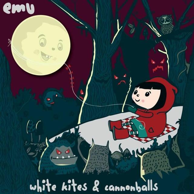 Album cover art for White Kite's & Cannonballs