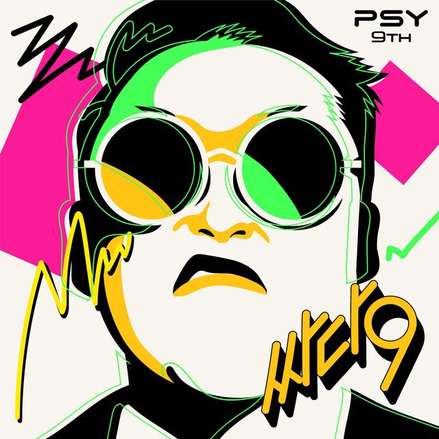 Album cover art for PSY 9th