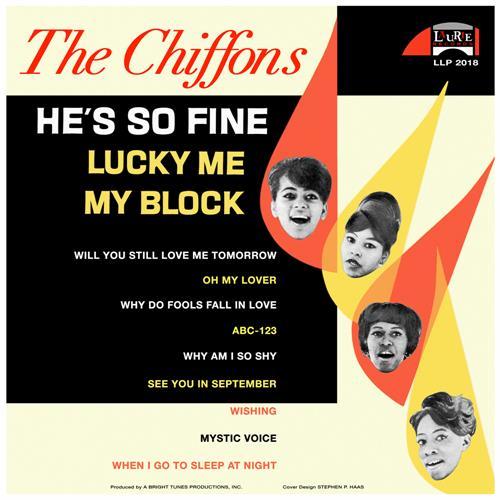 Album cover art for The Chiffons