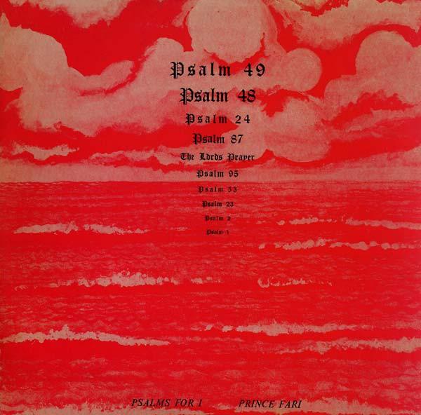 Album cover art for Psalms For I