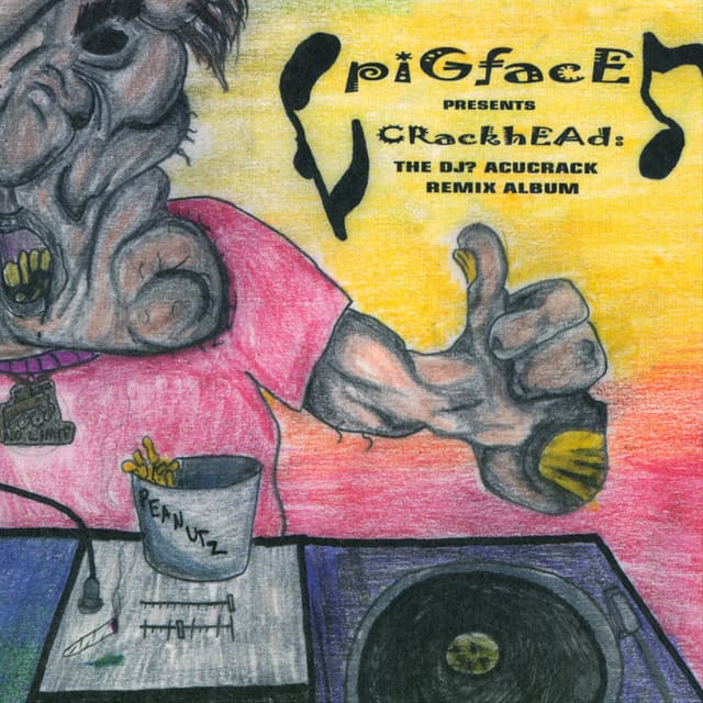 Album cover art for Crackhead