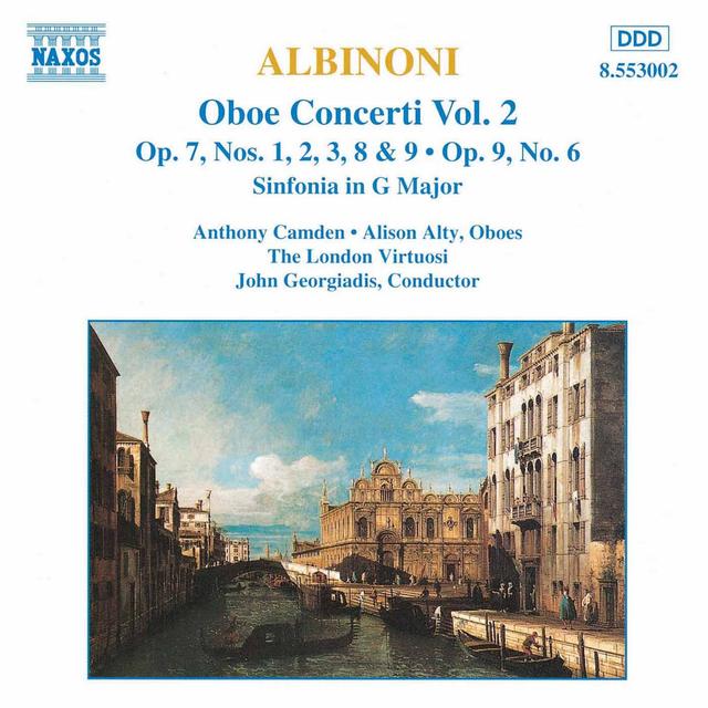 Album cover art for Oboe Concerti Vol. 2