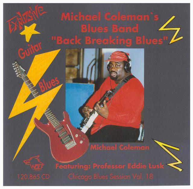 Album cover art for Back Breaking Blues