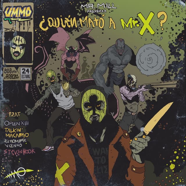 Album cover art for ¿Quién mató a Mr. X?
