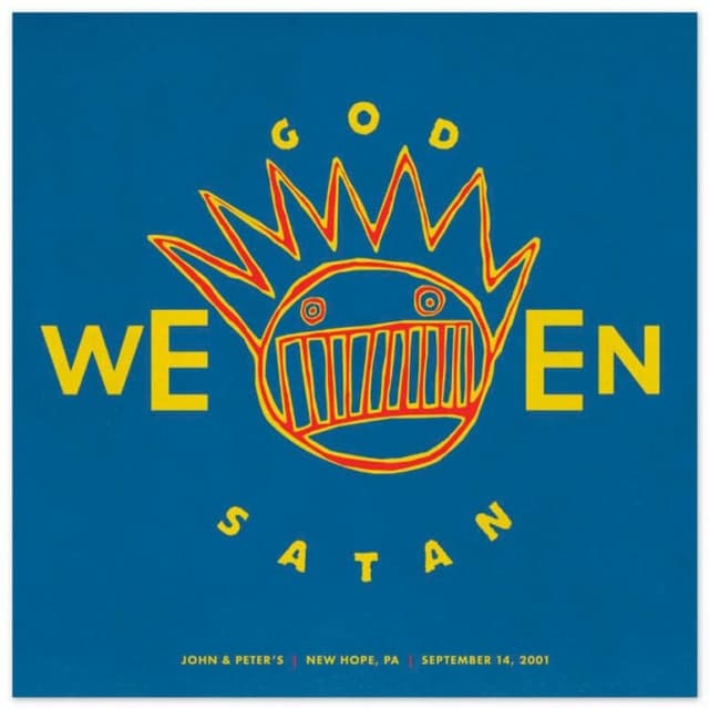 Album cover art for God Ween Satan: Live