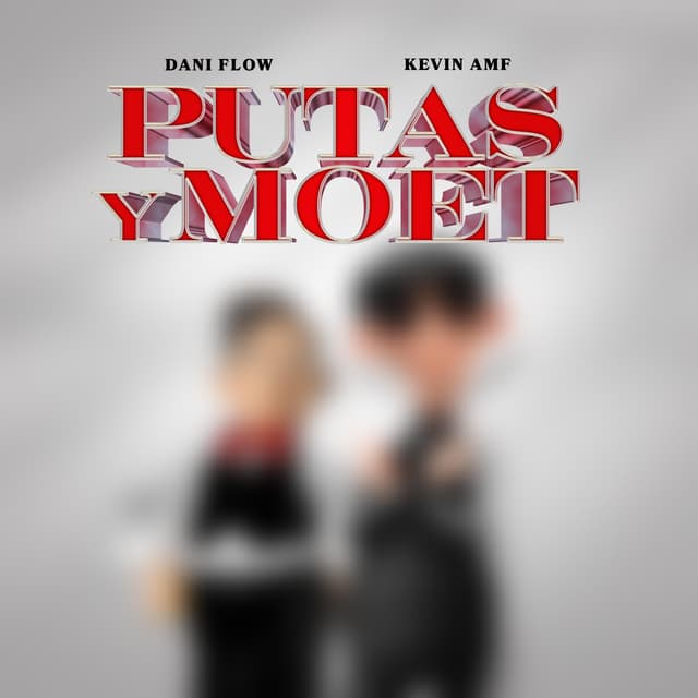 Album cover art for PUTAS Y MOET