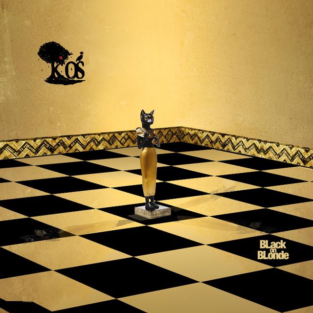 Album cover art for Black On Blonde