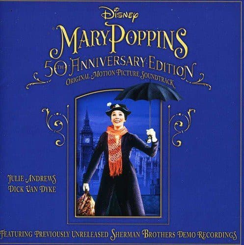 Album cover art for Mary Poppins (50th Anniversary Edition)