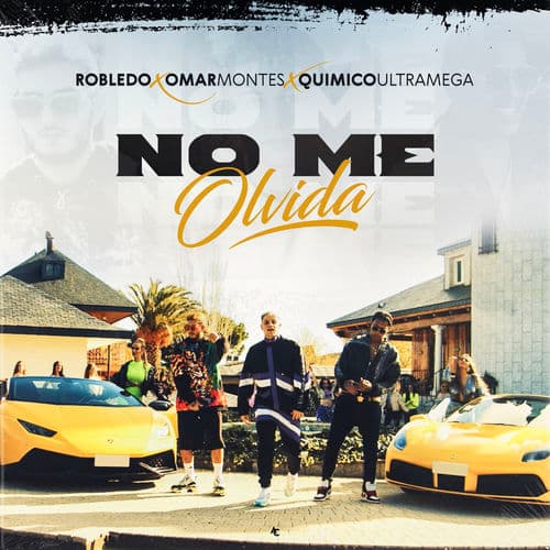 Album cover art for No Me Olvida
